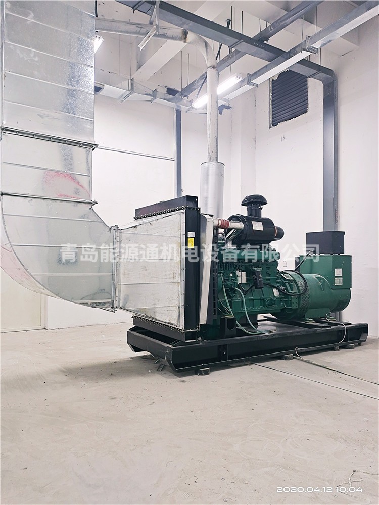 300KW里卡多发电机组交付山东省青岛市黄岛区石雀滩幼儿园使用